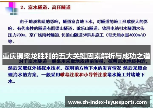 重庆铜梁龙胜利的五大关键因素解析与成功之道 重庆铜梁龙胜利的五大关键因素解析与成功之道